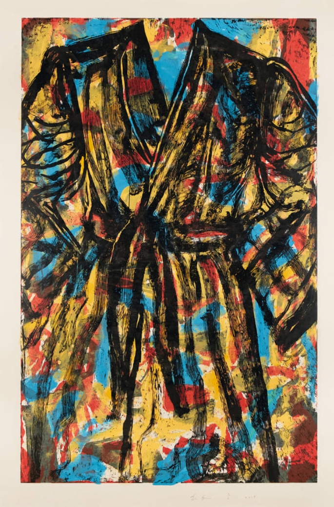 Jim Dine – Madness and blue