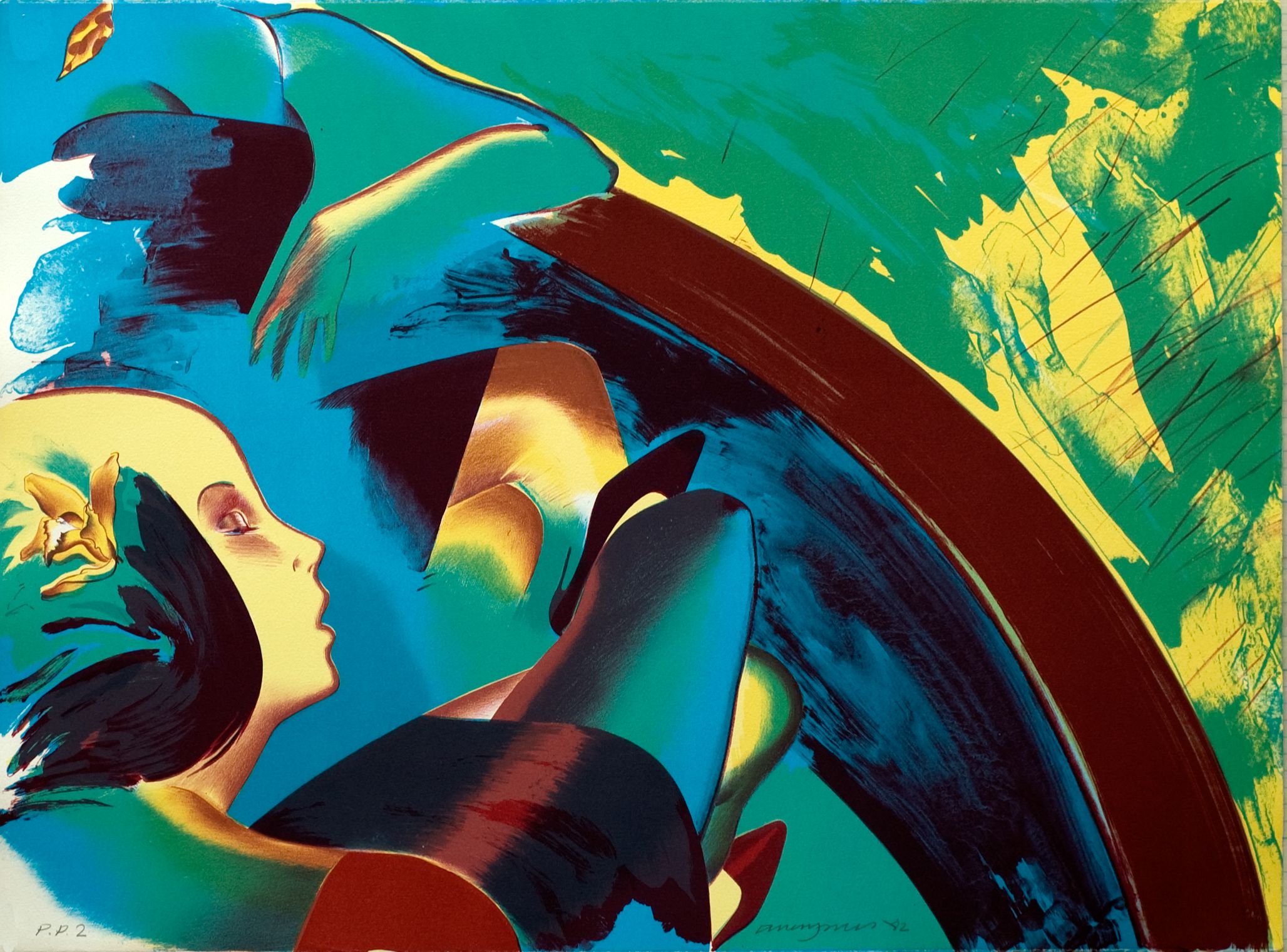 Allen Jones - Stage Set