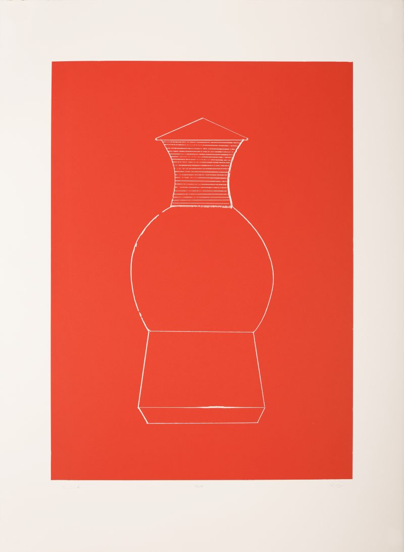 Thomas Schütte – Gartenzwerg (Rot)