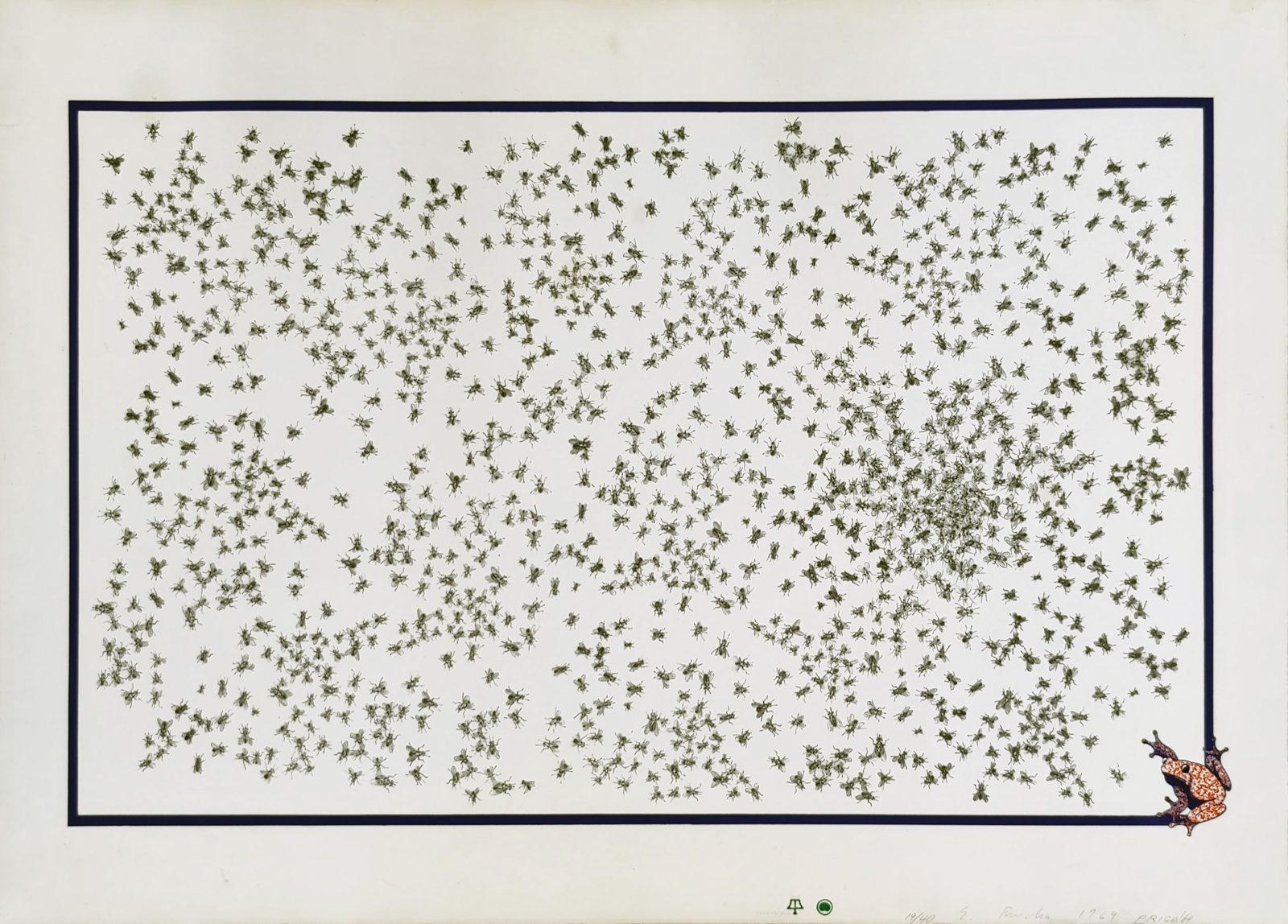 Ed Ruscha – Flies and Frog